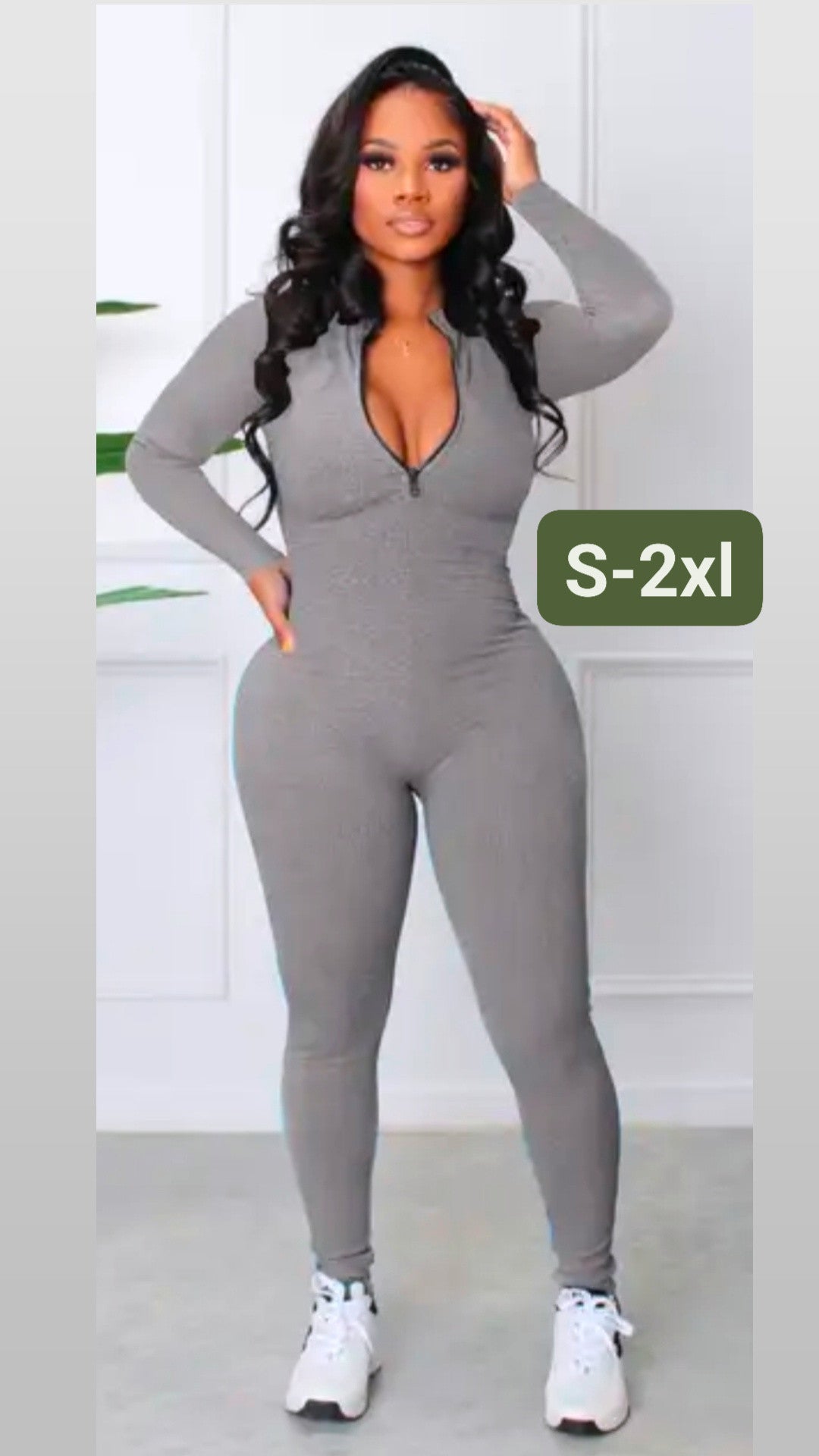 Zipper Body Suit