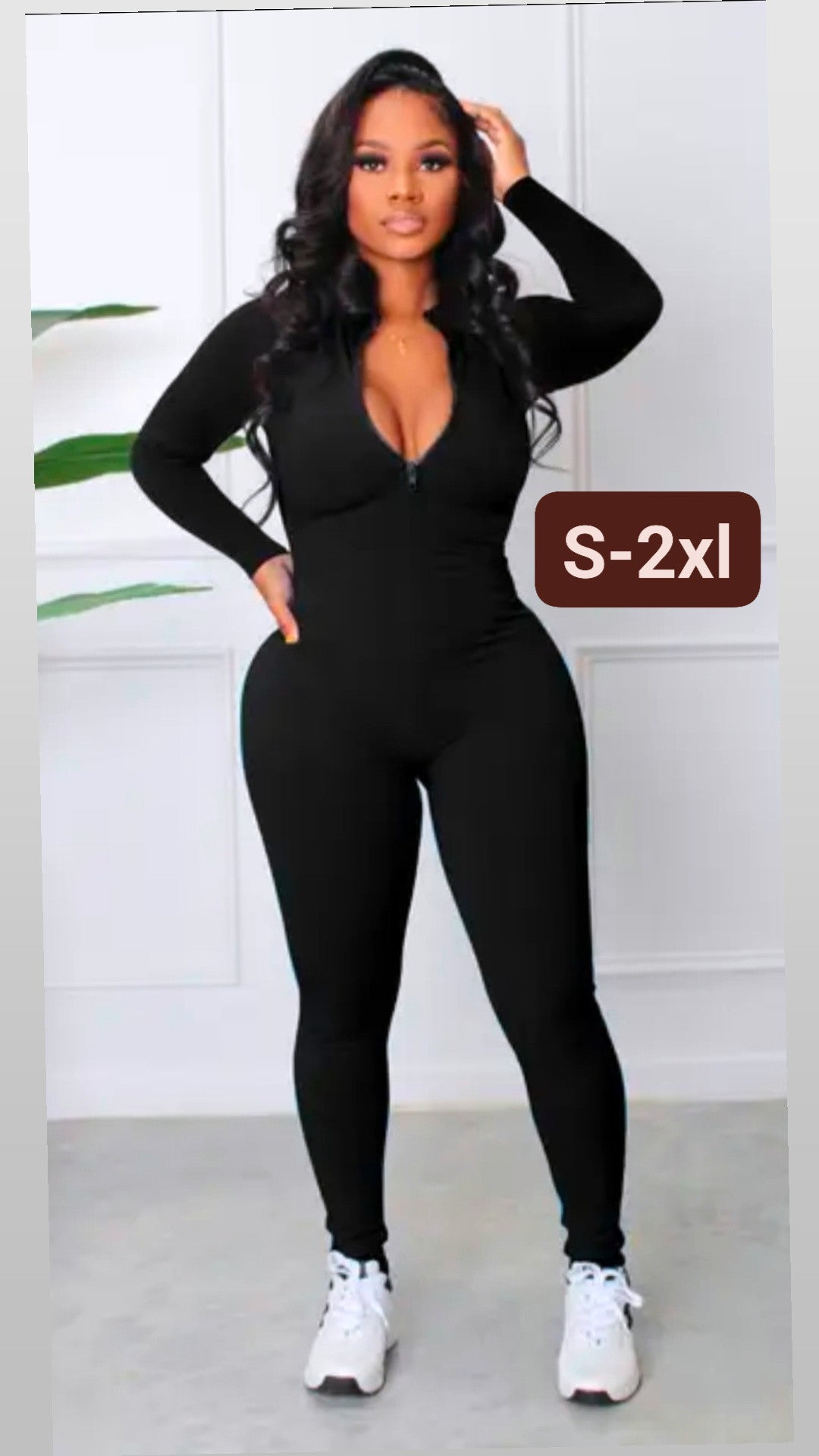 Zipper Body Suit