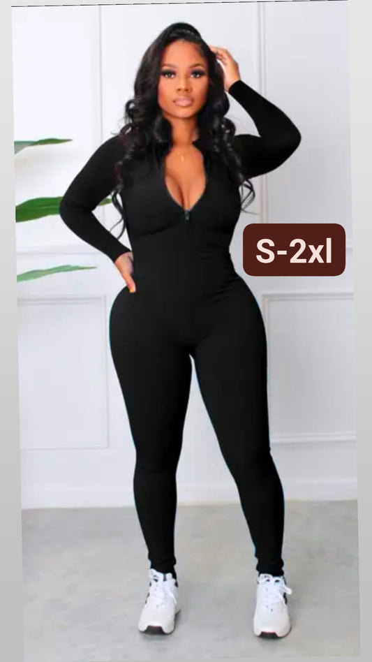Zipper Body Suit