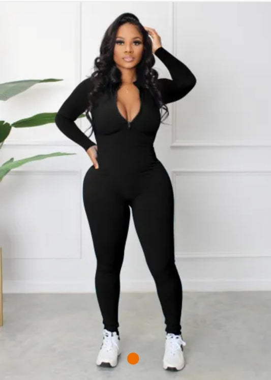 Zipper Jumpsuit