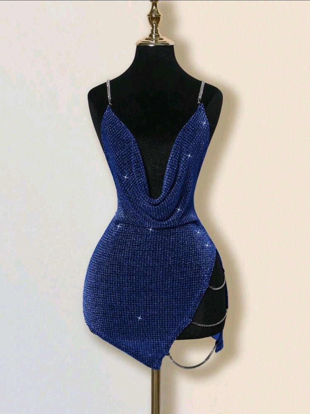High Slit Mini Dress