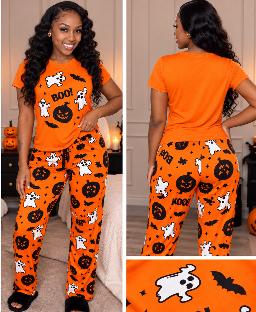 Boo Pajama Set