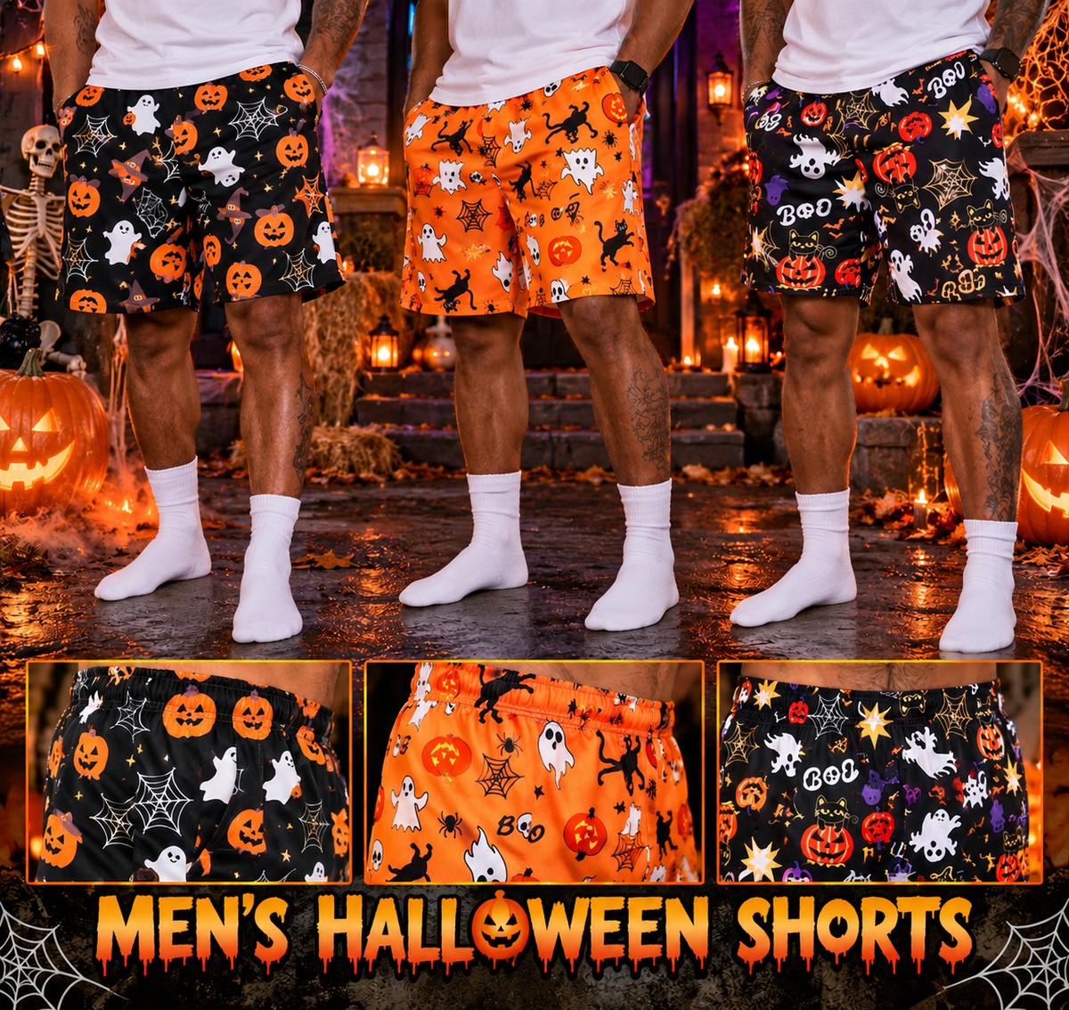 Men Pajama Short Set