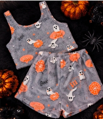 Glow-in-the-Dark Boo Pajama Set