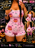 Halloween Lace short set