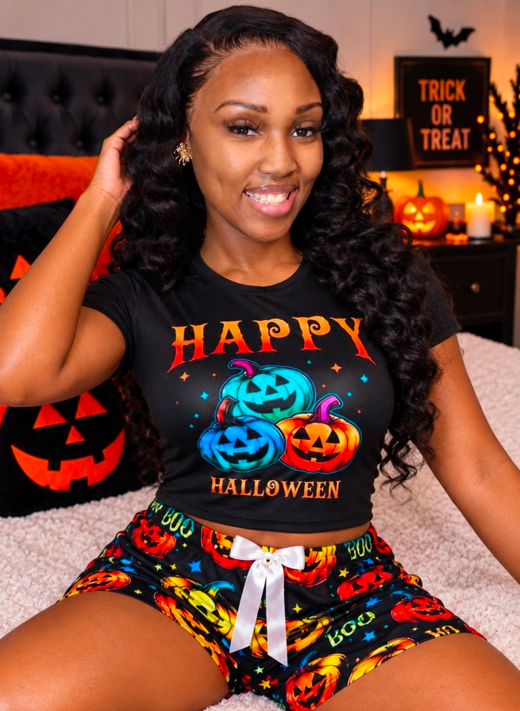Happy Halloween Pajama Set