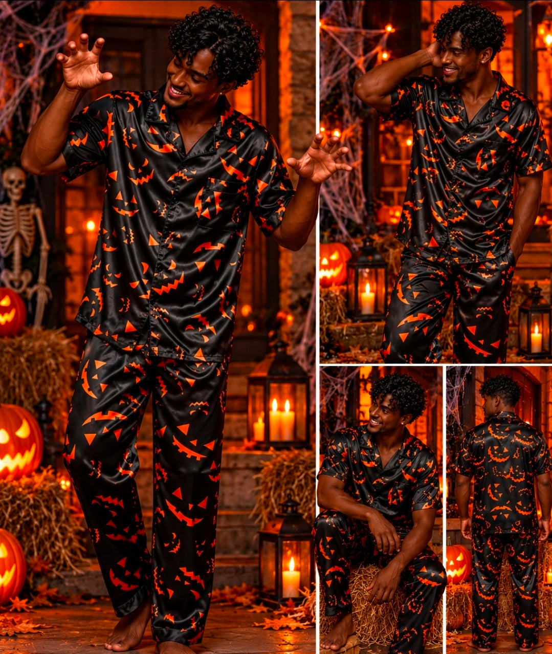 Satin Nightmare Pajama Set