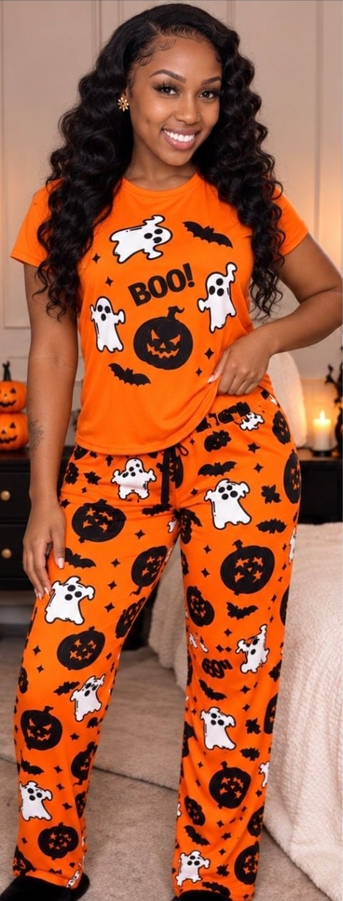 Boo Pajama Set