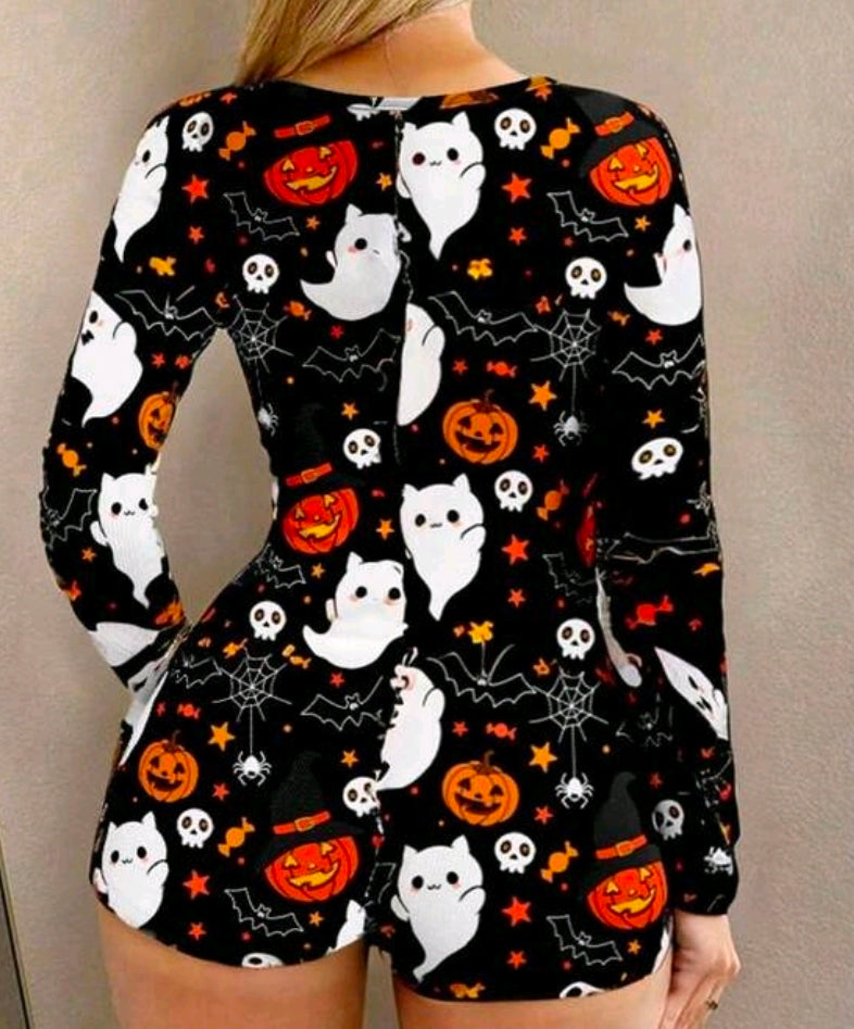Boo'd Up Halloween Oneie